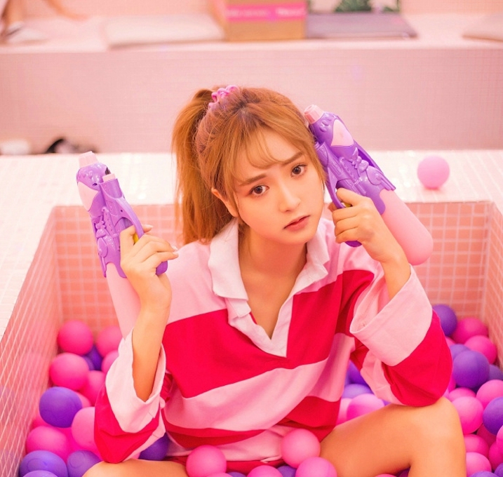 高马尾小姐姐青春纯活力精选图片