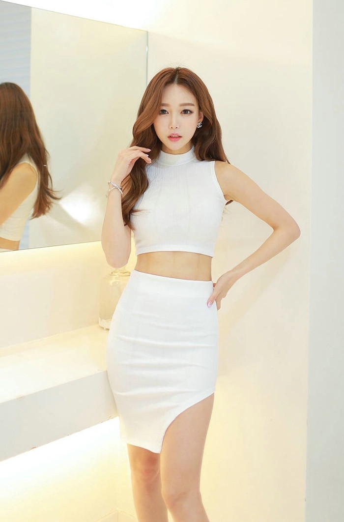 高跟美腿美女模特性感身材热图