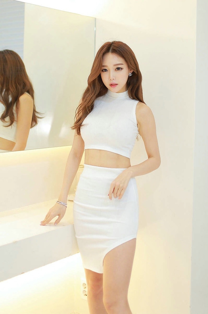 高跟美腿美女模特性感身材热图