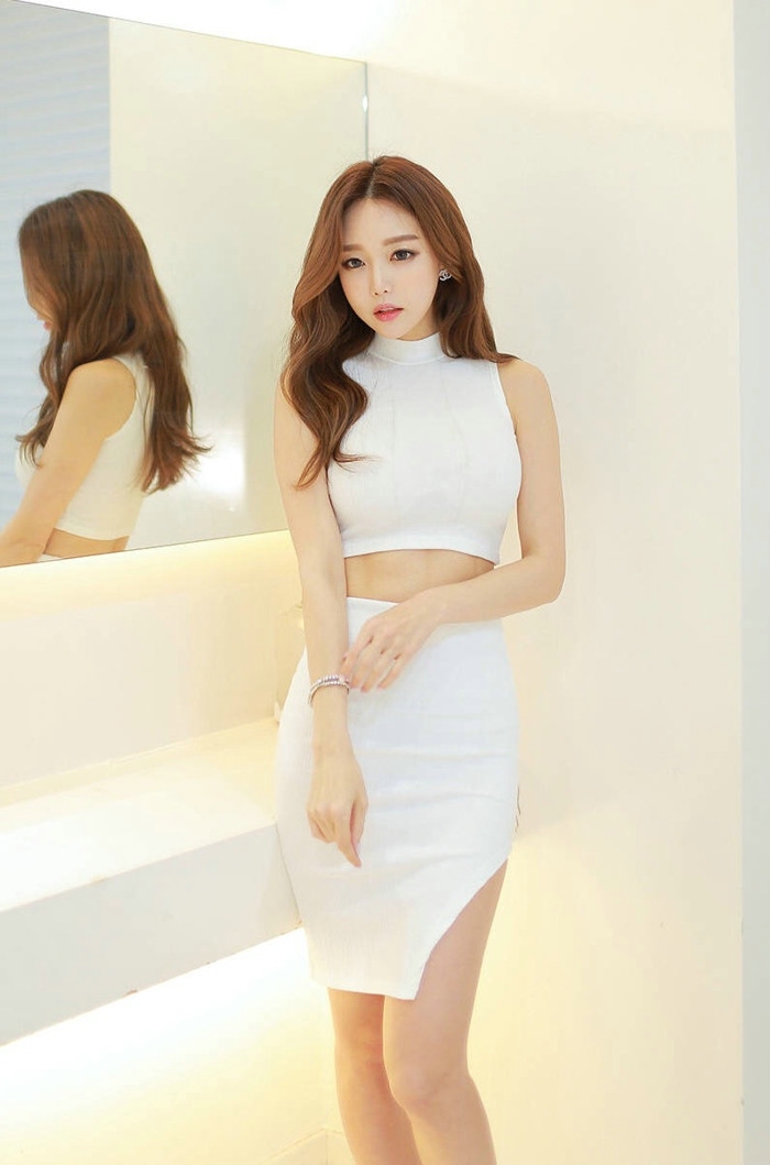 高跟美腿美女模特性感身材热图