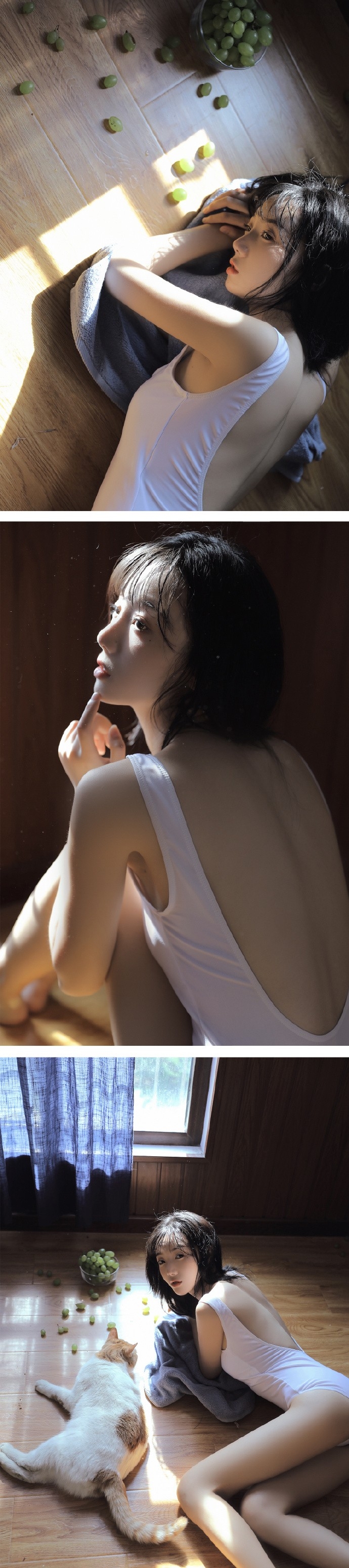 性感少女美腿翘臀室内个人写真