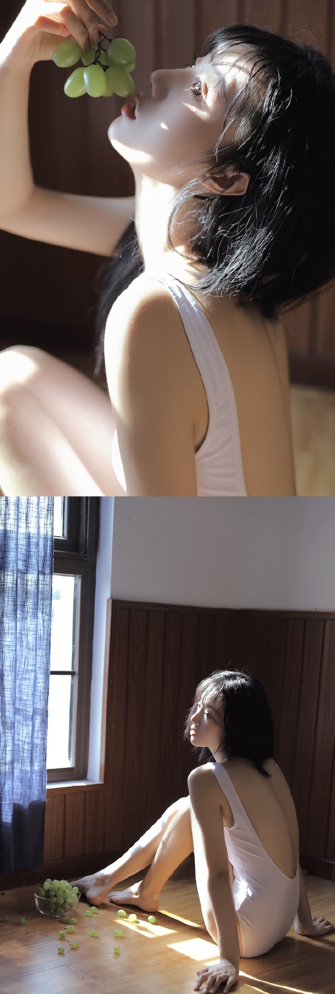 性感少女美腿翘臀室内个人写真