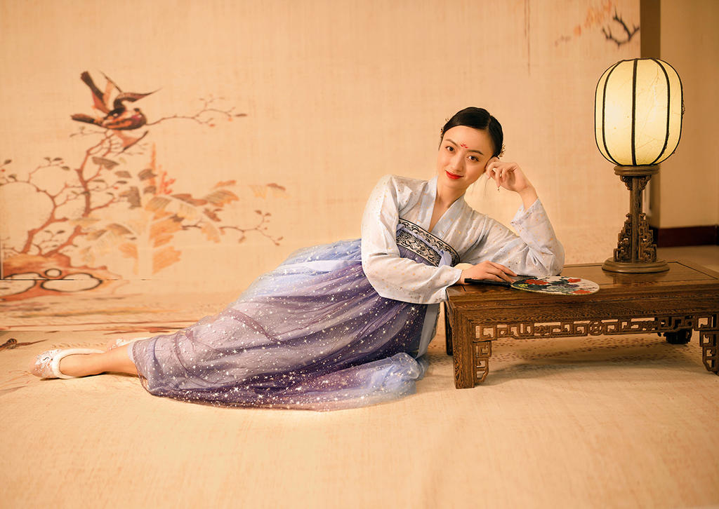 汉服美女清丽秀雅古风摄影写真