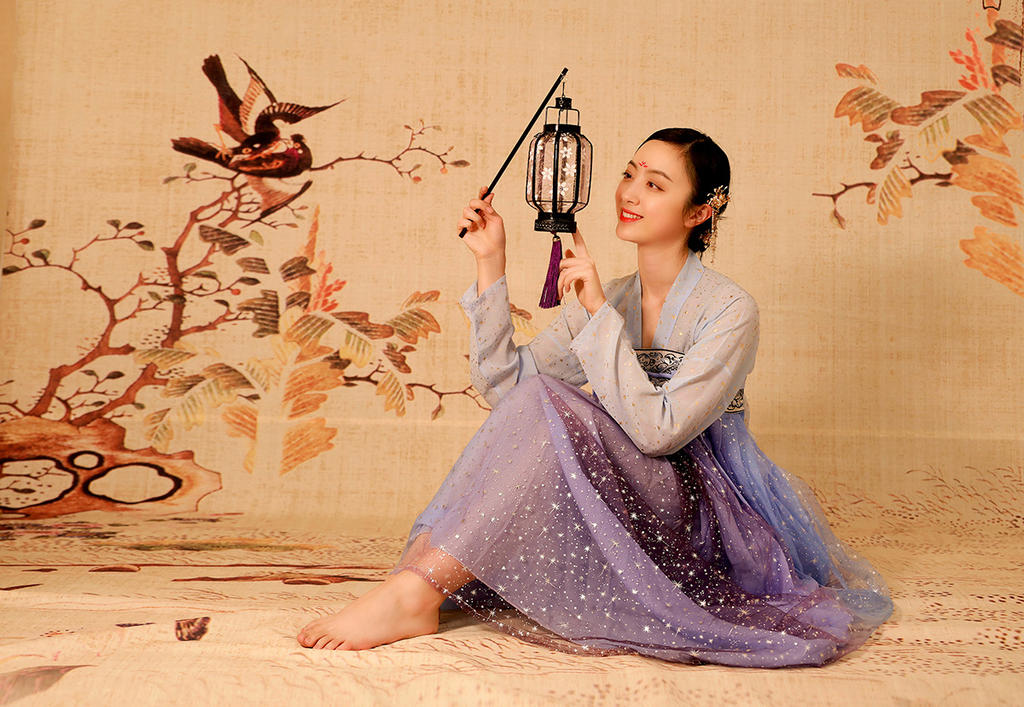 汉服美女清丽秀雅古风摄影写真