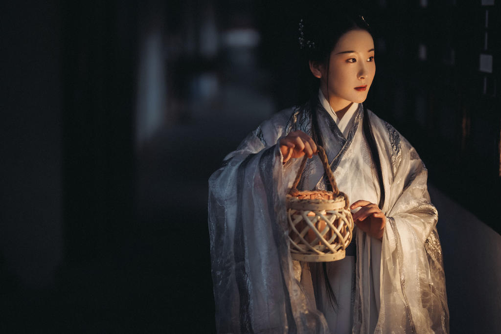 古装美女精致侧颜典雅气质套图