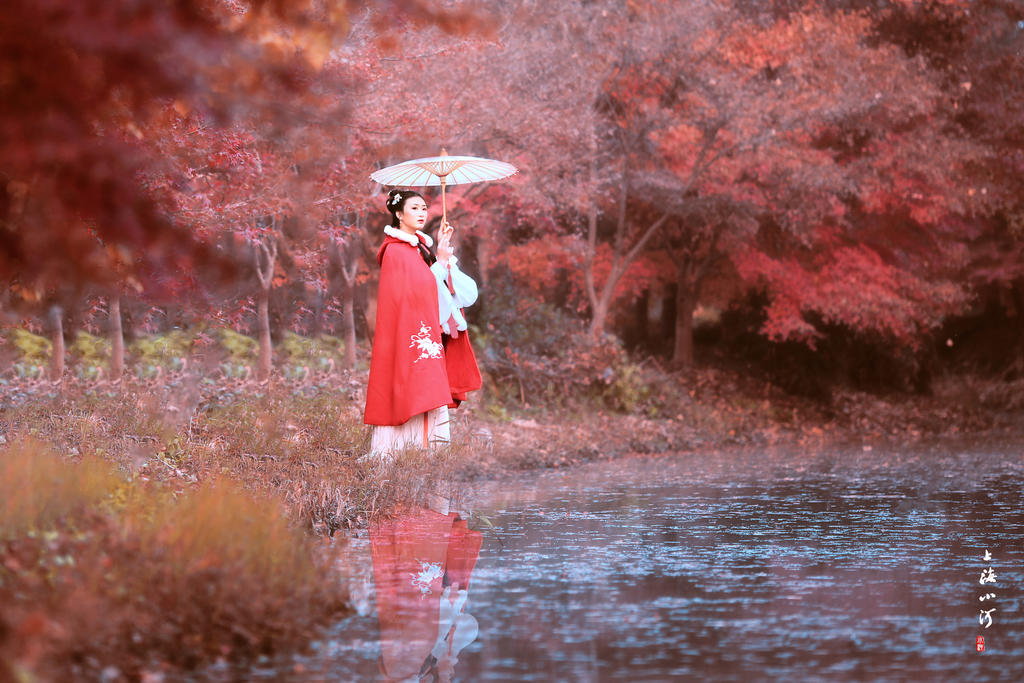 古典美人红妆素裹国色天香写真