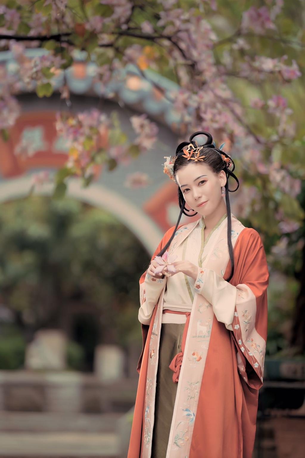 冰肌玉骨汉服美女唯美古风摄影