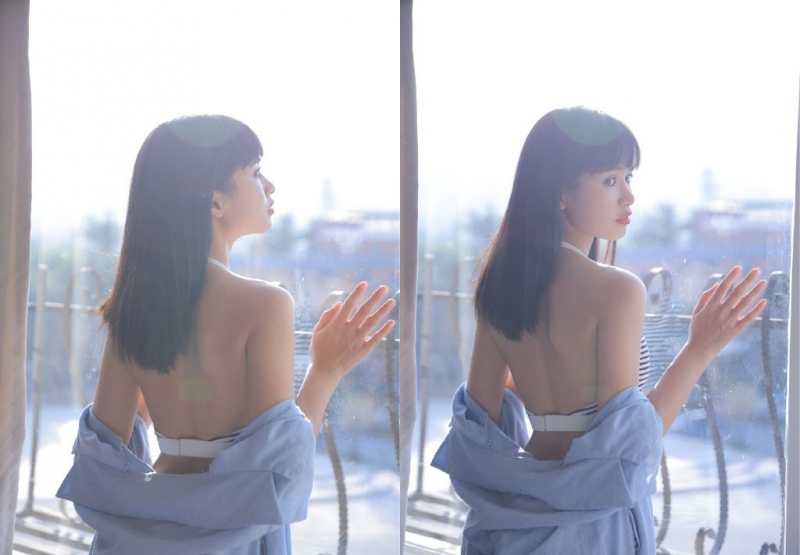 性感少女吊带内衣顶级人体艺术