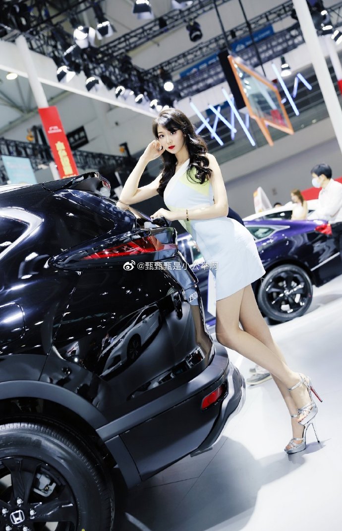 美女车模前凸后翘s型曲线美图