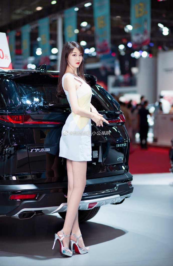 美女车模前凸后翘s型曲线美图