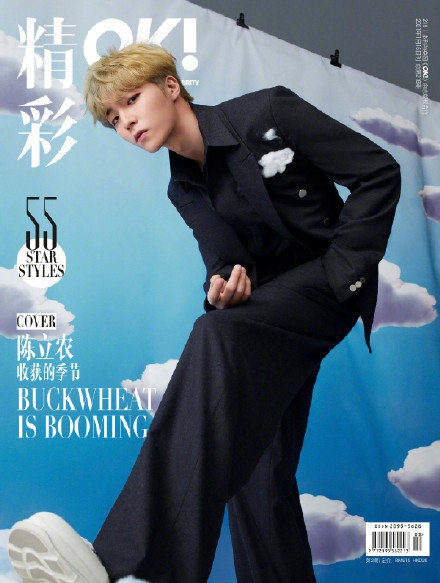 陈立农金发造型清冷帅气时尚写真