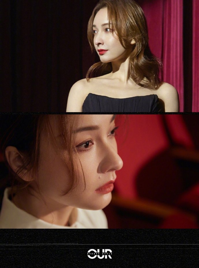 吴昕置身舞台演绎万种风情写真