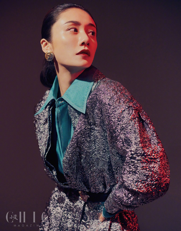 刘芸复古造型化身摩登女郎写真