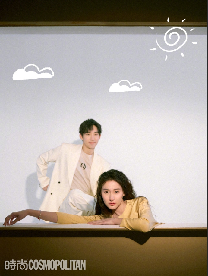 张豆豆于家翊俊男美女情侣写真