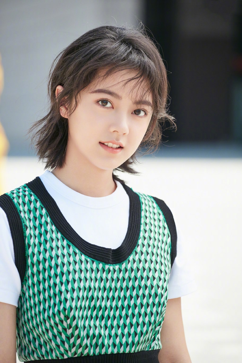 赵今麦青春活力秒变日系girl写真