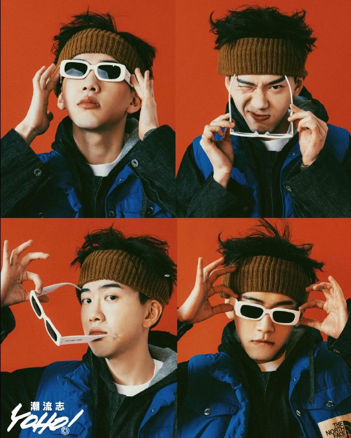 费启鸣复古穿搭活力十足时尚写真