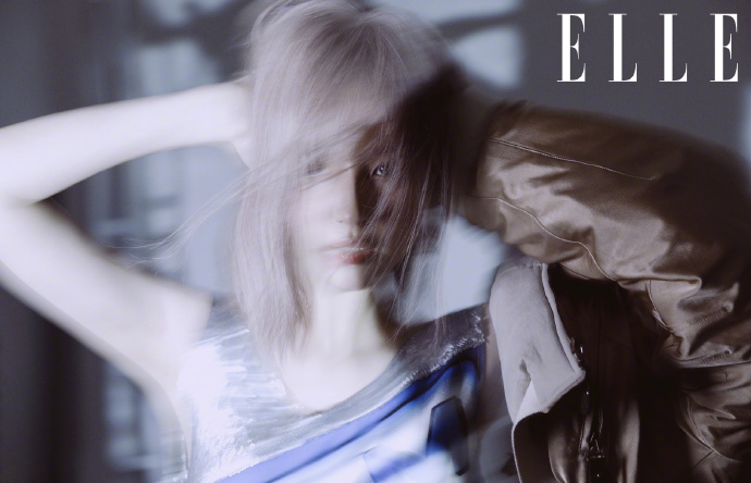 刘亦菲二次元粉发可甜可飒写真