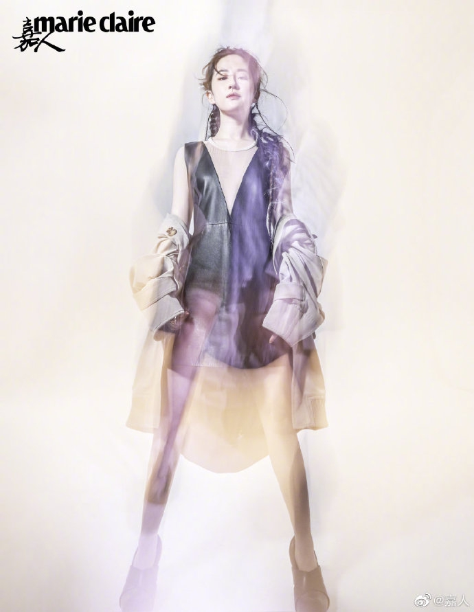 刘亦菲酷飒十足演绎反转魅力写真