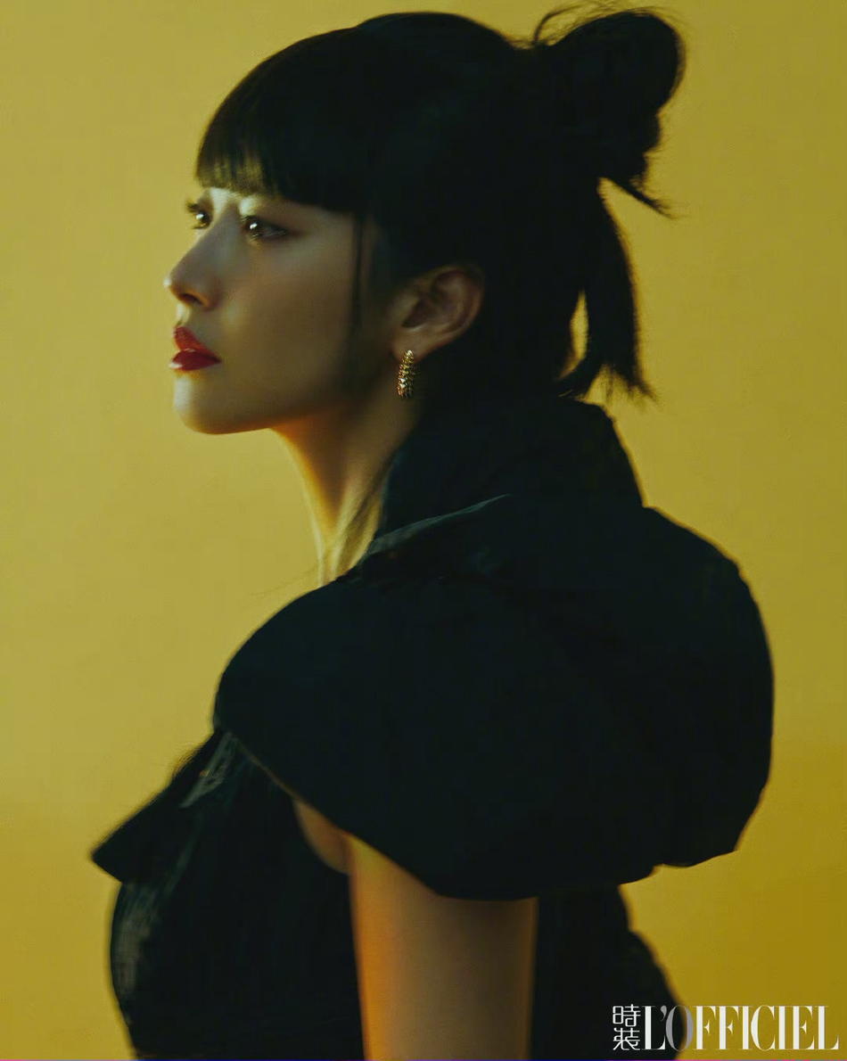 宋茜齐刘海造型二次元十足写真