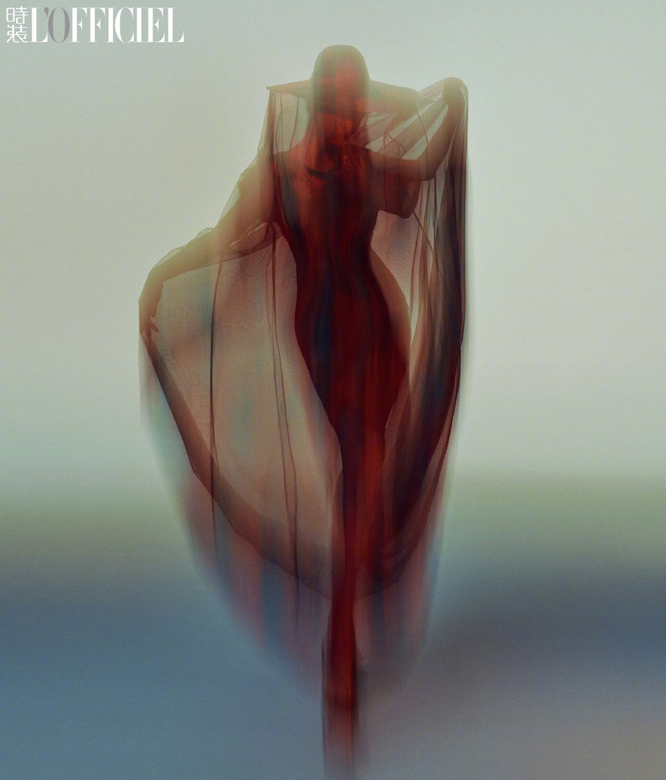 宋茜齐刘海造型二次元十足写真